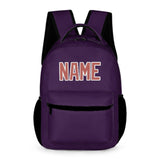 Custom Purple Copper Rose Kids Backpack