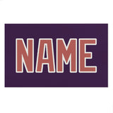 Custom Purple Copper Rose Beach Towel