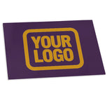 Custom Purple Yellow Flag