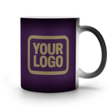 Custom Purple Light Khaki Magic Mug