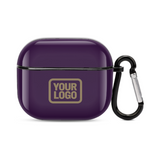 Custom Purple Light Khaki AirPods Case (3rd Generation)