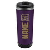 Custom Purple Light Khaki Stainless Steel Water Cup