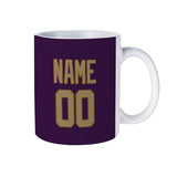 Custom Purple Light Khaki Mug
