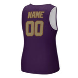 Custom Purple Light Khaki Men's Tank Top