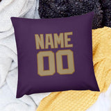 Custom Purple Light Khaki Pillowcase