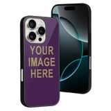 Custom Purple Light Khaki Phone Case