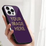 Custom Purple Light Khaki Phone Case