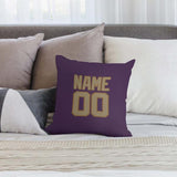Custom Purple Light Khaki Pillowcase