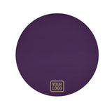 Custom Purple Light Khaki Round Table Cloth