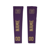 Custom Purple Light Khaki Arm Sleeve
