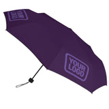 Custom Purple Light Purple Automatic Umbrella