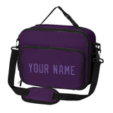 Custom Purple Light Purple Lunch Bag