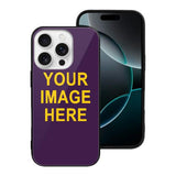 Custom Purple Gold Phone Case