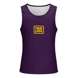 Custom Purple Gold Men's Tank Top