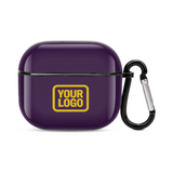 Custom Purple Gold AirPods Case (3rd Generation)