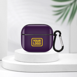 Custom Purple Gold AirPods Case (3rd Generation)