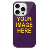 Custom Purple Gold Phone Case