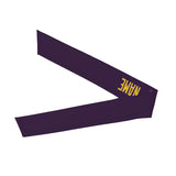 Custom Purple Gold Headband