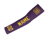 Custom Purple Gold Arm Sleeve