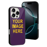 Custom Purple Gold Phone Case