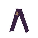 Custom Purple Gold Headband