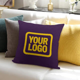 Custom Purple Gold Pillowcase