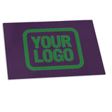 Custom Purple Emerald Green Flag