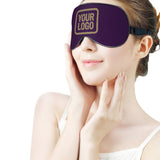 Custom Purple Light Khaki Sleep Mask