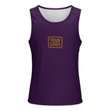 Custom Purple Khaki Men's Tank Top
