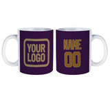 Custom Purple Khaki Mug