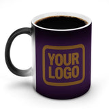 Custom Purple Khaki Magic Mug