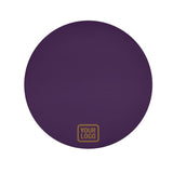 Custom Purple Khaki Round Table Cloth