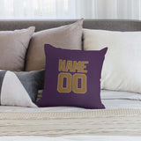Custom Purple Khaki Pillowcase