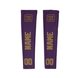 Custom Purple Khaki Arm Sleeve