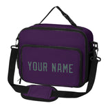 Custom Purple Blue Green Lunch Bag