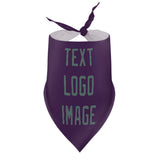 Custom Purple Blue Green Pet Scarf
