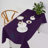 Custom Purple Blue Green Square Table Cloth