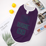 Custom Purple Blue Pet Vest
