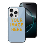 Custom Light Blue Yellow Phone Case