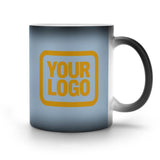 Custom Light Blue Yellow Magic Mug