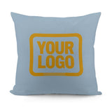 Custom Light Blue Yellow Pillowcase