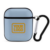 Custom Light Blue Yellow AirPods Case