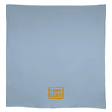 Custom Light Blue Brown Square Table Cloth