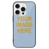 Custom Light Blue Yellow Phone Case