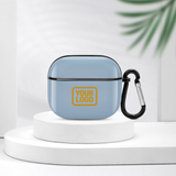 Custom Light Blue Yellow AirPods Case (3rd Generation)