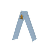 Custom Light Blue Yellow Headband