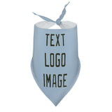 Custom Light Blue Olive Pet Scarf