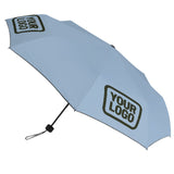 Custom Light Blue Olive Automatic Umbrella