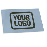 Custom Light Blue Olive Flag