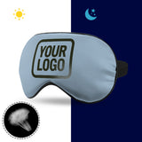 Custom Light Blue Olive Sleep Mask